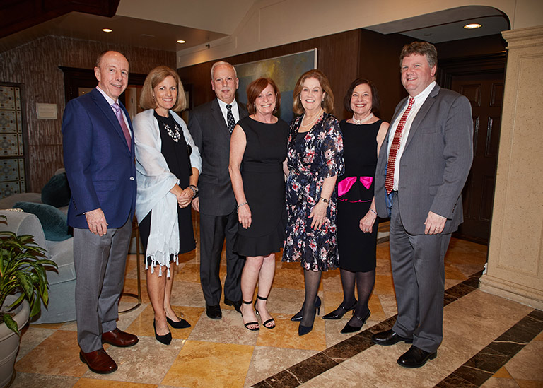 Several Laurel House employees celebrating at the 2019 Champion for Recovery and Town Champions event